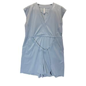 Athleta Marlow Romper Blue Casual Lightweight Womens Size M